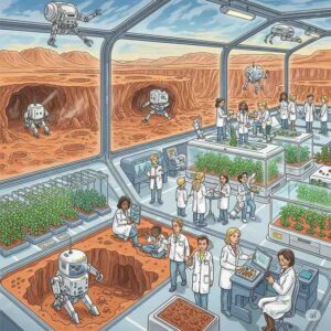 Life on Mars Drawing 